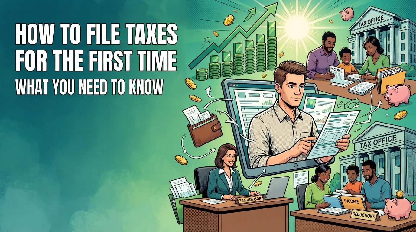 How To File Taxes For The First Time: What You Need to Know